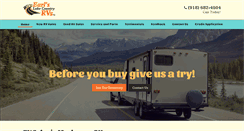 Desktop Screenshot of earlslakecountryrv.com